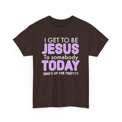Jesus Today Evangelizer Unisex Tee - Perfect for Faith, Religious Gifts, Inspirational Wear, Church Events, Casual Style
