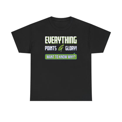 "Everything Points" Unisex Heavy Cotton Tee