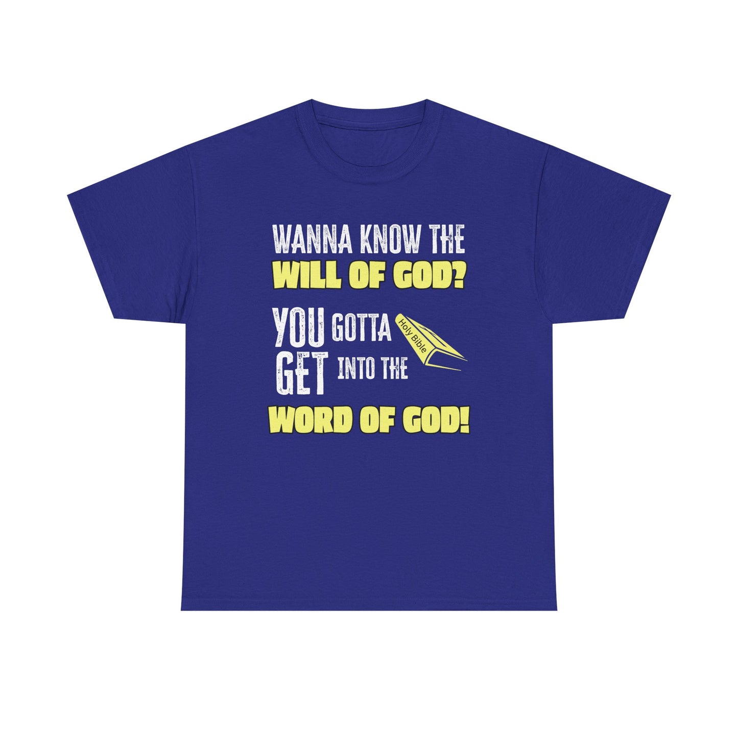 "Wanna Know the Will of God?" | Inspirational Gift for Believers, Christian Apparel, Church Events, [...]