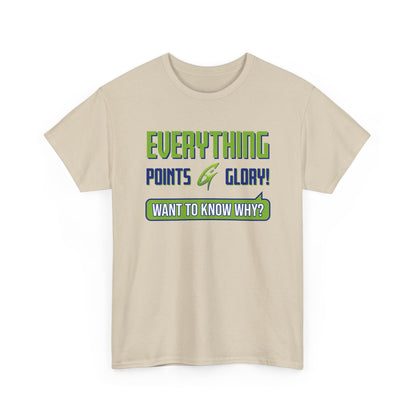 "Everything Points" Unisex Heavy Cotton Tee
