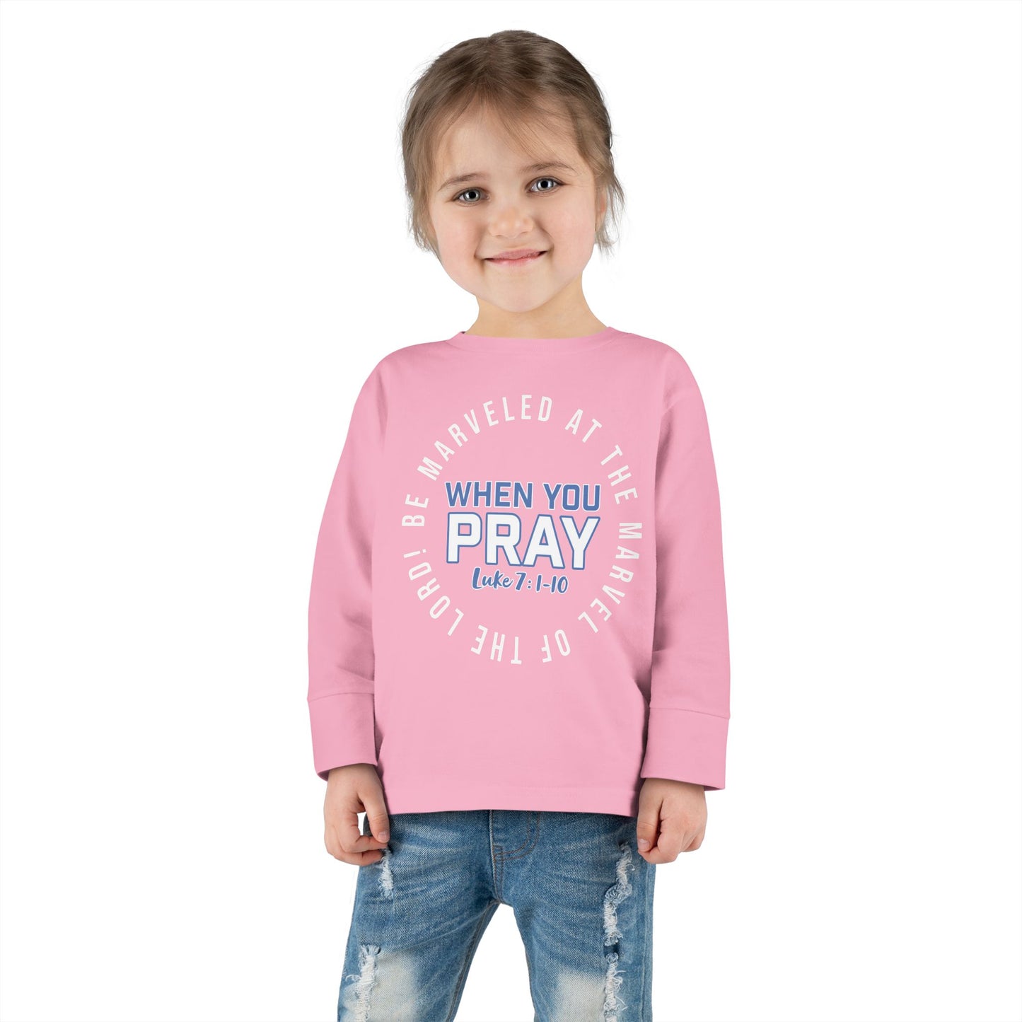 "Be Marveled" Toddler Long Sleeve Tee