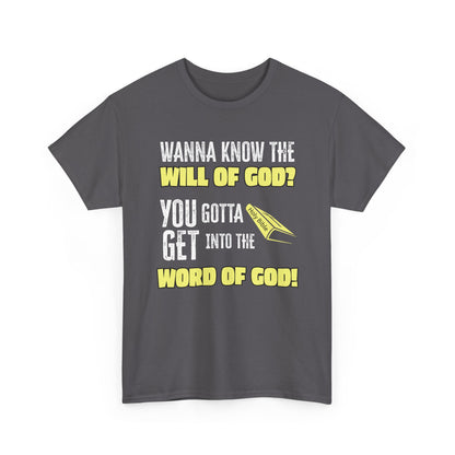 "Wanna Know the Will of God?" | Inspirational Gift for Believers, Christian Apparel, Church Events, [...]