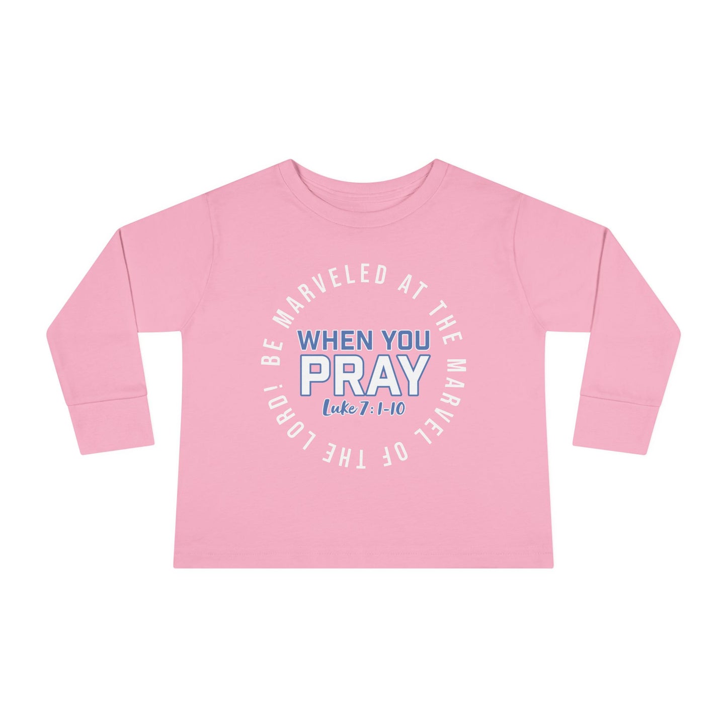 "Be Marveled" Toddler Long Sleeve Tee
