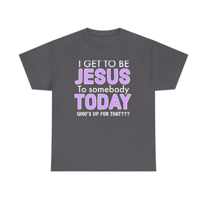 Jesus Today Evangelizer Unisex Tee - Perfect for Faith, Religious Gifts, Inspirational Wear, Church Events, Casual Style