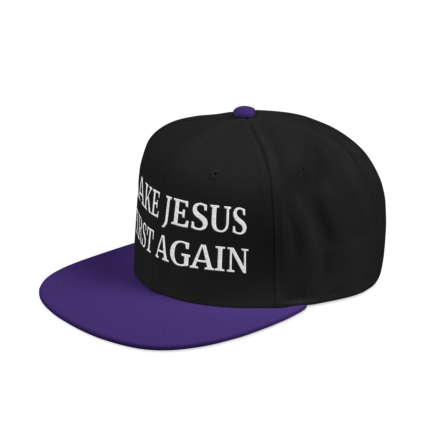 Snapback Hat with 'Make Jesus Great Again' Embroidery | Trendy Christian Cap, Gift for Faith Lovers, Fashionable Accessory, Everyday [...]