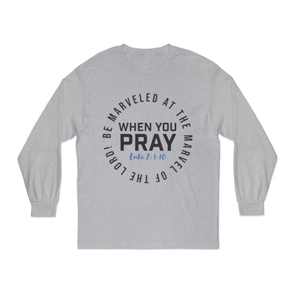 "Be Marveled" Unisex Classic Long Sleeve T-Shirt