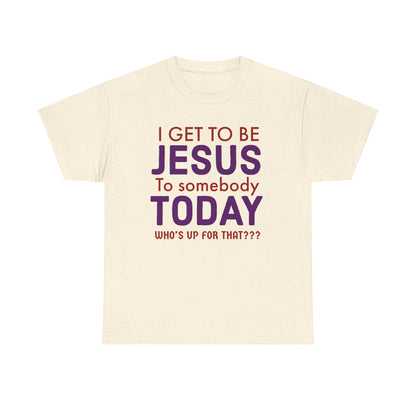 Jesus Today Evangelizer Unisex Tee - Perfect for Faith, Religious Gifts, Inspirational Wear, Church Events, Casual Style