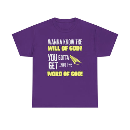 "Wanna Know the Will of God?" | Inspirational Gift for Believers, Christian Apparel, Church Events, [...]