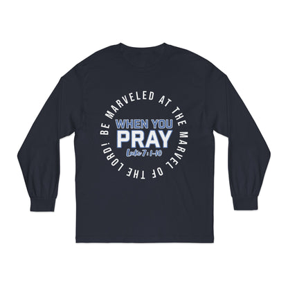 "Be Marveled" Unisex Classic Long Sleeve T-Shirt