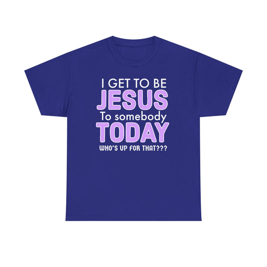 Jesus Today Evangelizer Unisex Tee - Perfect for Faith, Religious Gifts, Inspirational Wear, Church Events, Casual Style