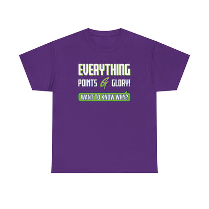 "Everything Points" Unisex Heavy Cotton Tee