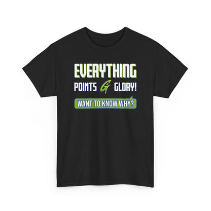 "Everything Points" Unisex Heavy Cotton Tee