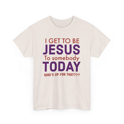 Jesus Today Evangelizer Unisex Tee - Perfect for Faith, Religious Gifts, Inspirational Wear, Church Events, Casual Style