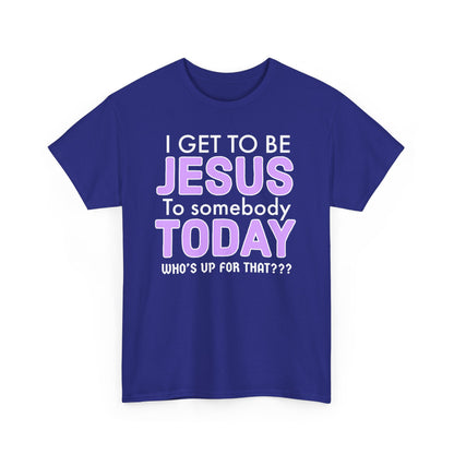 Jesus Today Evangelizer Unisex Tee - Perfect for Faith, Religious Gifts, Inspirational Wear, Church Events, Casual Style