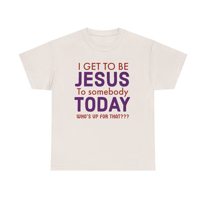 Jesus Today Evangelizer Unisex Tee - Perfect for Faith, Religious Gifts, Inspirational Wear, Church Events, Casual Style