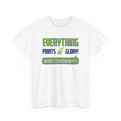 "Everything Points" Unisex Heavy Cotton Tee