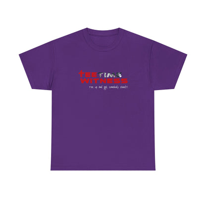 "Teetime Witness" Unisex Heavy Cotton Tee