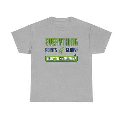 "Everything Points" Unisex Heavy Cotton Tee