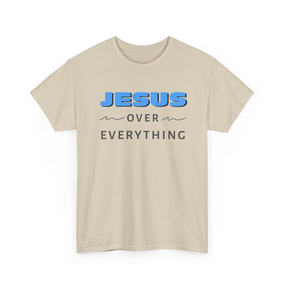 "Jesus Over Everything" Unisex Heavy Cotton Tee