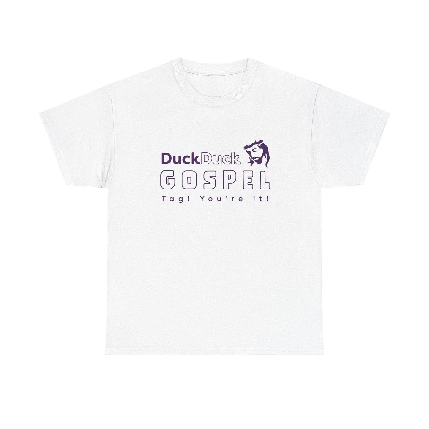 "Duck Duck Gospel" Unisex Heavy Cotton Tee