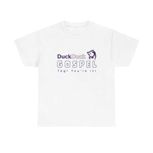 "Duck Duck Gospel" Unisex Heavy Cotton Tee