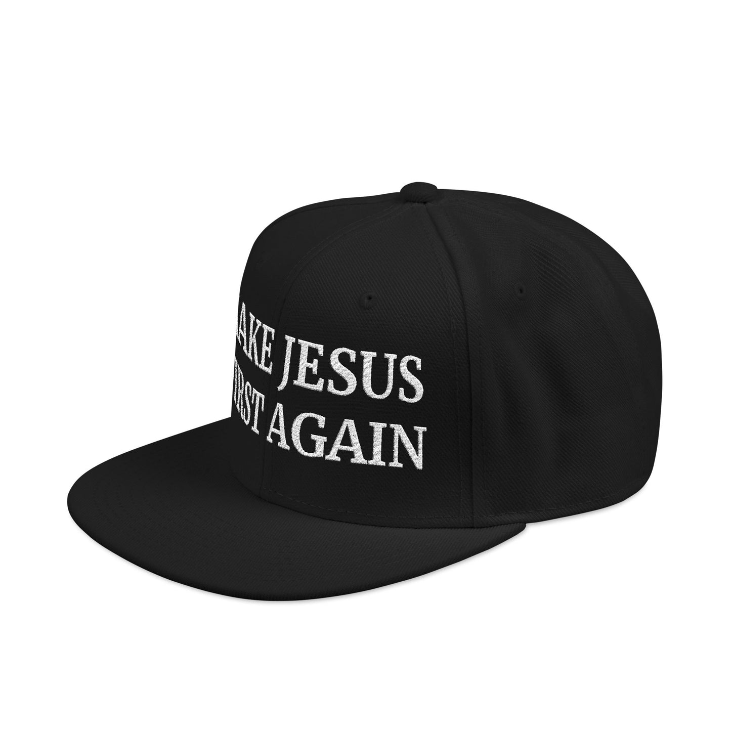 Snapback Hat with 'Make Jesus Great Again' Embroidery | Trendy Christian Cap, Gift for Faith Lovers, Fashionable Accessory, Everyday [...]
