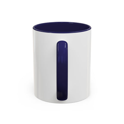 "Everything Points" Accent Coffee Mug, 11oz