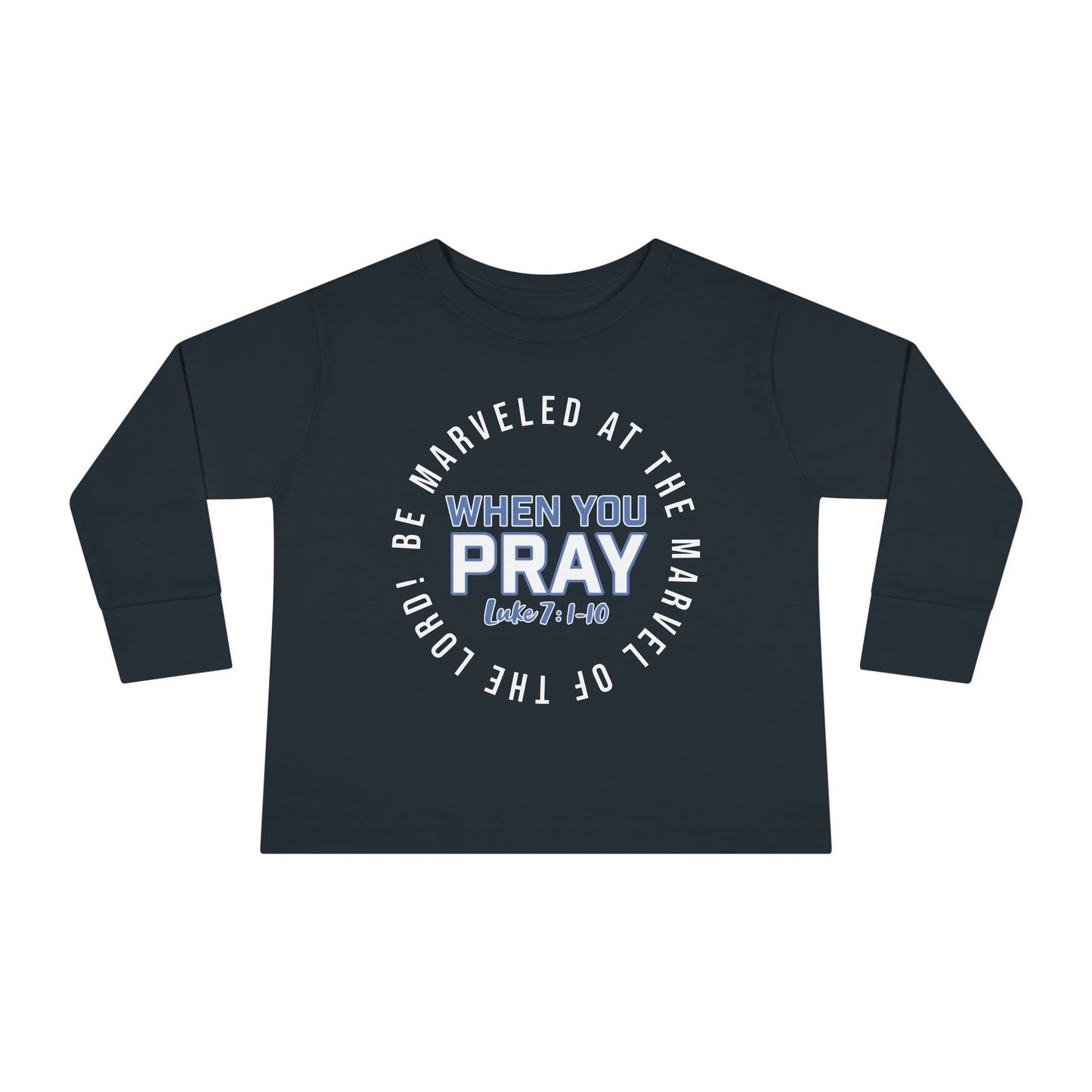 "Be Marveled" Toddler Long Sleeve Tee