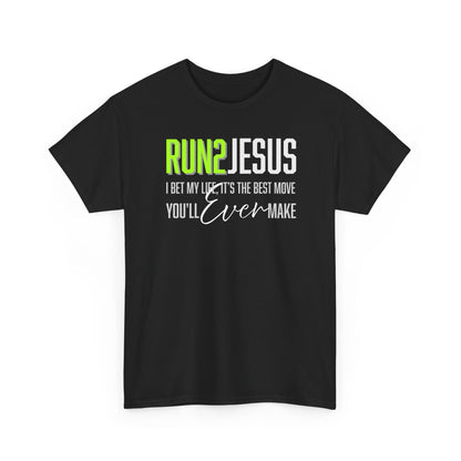 "Run 2 Jesus" Unisex Heavy Cotton Tee