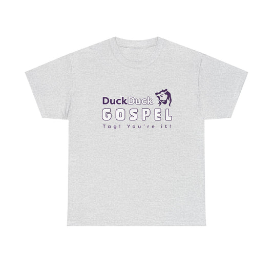 "Duck Duck Gospel" Unisex Heavy Cotton Tee