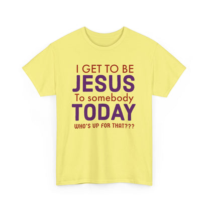 Jesus Today Evangelizer Unisex Tee - Perfect for Faith, Religious Gifts, Inspirational Wear, Church Events, Casual Style