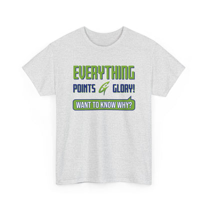 "Everything Points" Unisex Heavy Cotton Tee