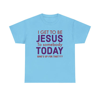 Jesus Today Evangelizer Unisex Tee - Perfect for Faith, Religious Gifts, Inspirational Wear, Church Events, Casual Style
