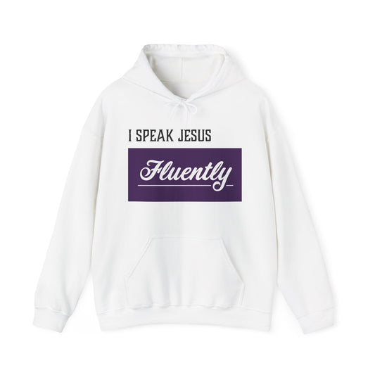 "I Speak Jesus" Unisex Heavy Blend™ Hooded Sweatshirt