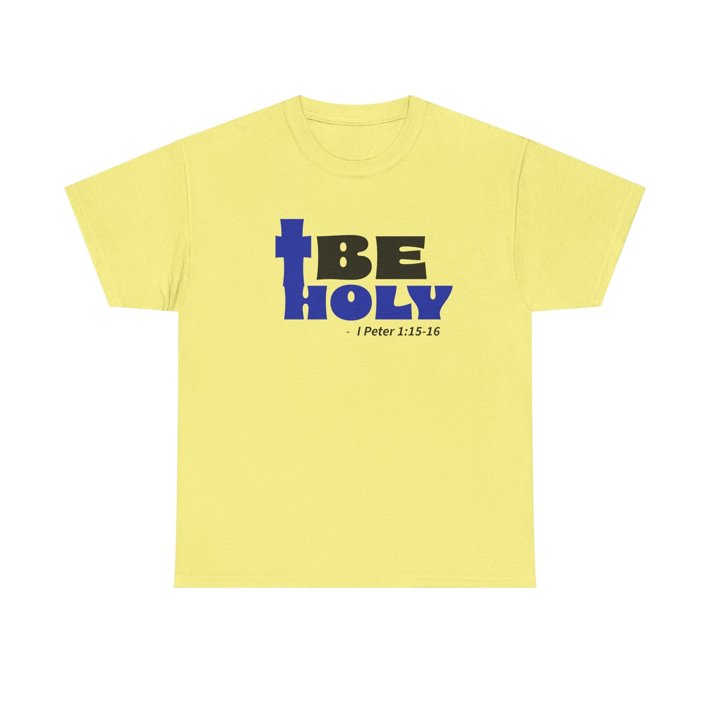 Be Holy Unisex Heavy Cotton Tee, Inspirational Christian Shirt, Faith-Based Gift, Everyday Wear, Religious Apparel, Spiritual Vibes, [...]