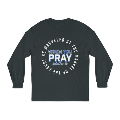 "Be Marveled" Unisex Classic Long Sleeve T-Shirt