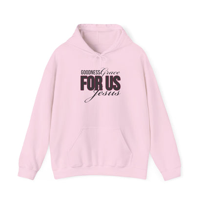 Goodness Grace Christian Hoodie - Goodness, Grace, For Us Jesus Sweatshirt | Stylish Faith Apparel, Gift for Believers, Everyday Wear, [...]