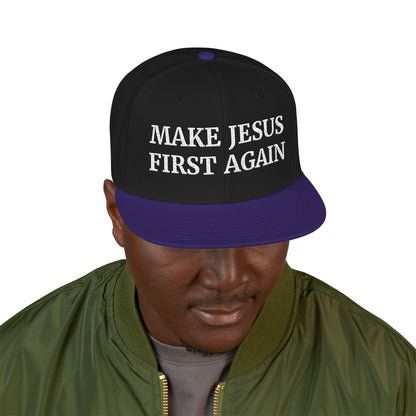 Snapback Hat with 'Make Jesus Great Again' Embroidery | Trendy Christian Cap, Gift for Faith Lovers, Fashionable Accessory, Everyday [...]