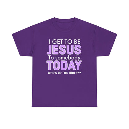 Jesus Today Evangelizer Unisex Tee - Perfect for Faith, Religious Gifts, Inspirational Wear, Church Events, Casual Style