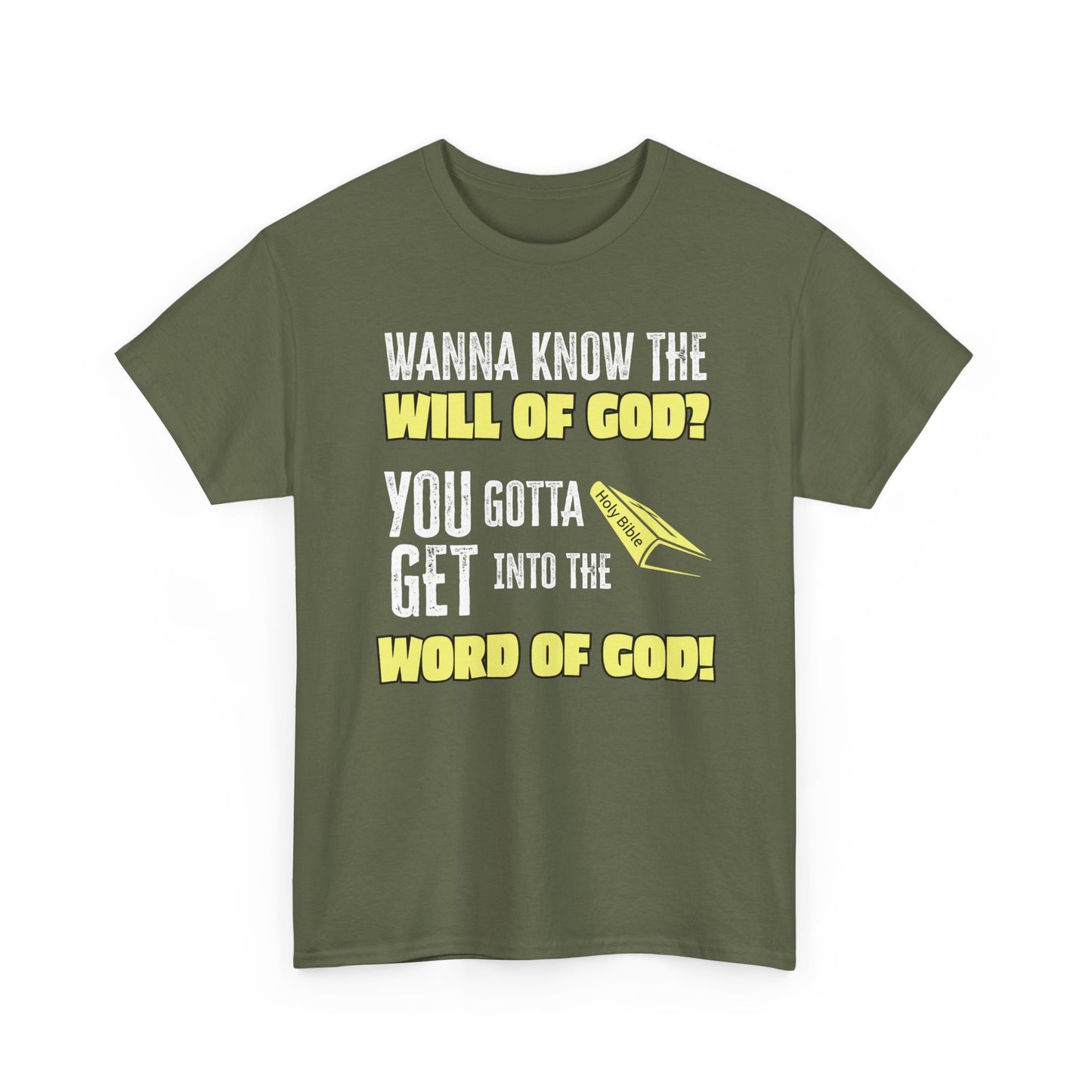 "Wanna Know the Will of God?" | Inspirational Gift for Believers, Christian Apparel, Church Events, [...]