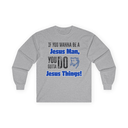 Jesus Things Unisex Inspirational Long Sleeve Tee, Christian Apparel, Faith-Based Gift, Jesus Quotes Shirt, Casual Wear, Religious Clothing, Gift [...]