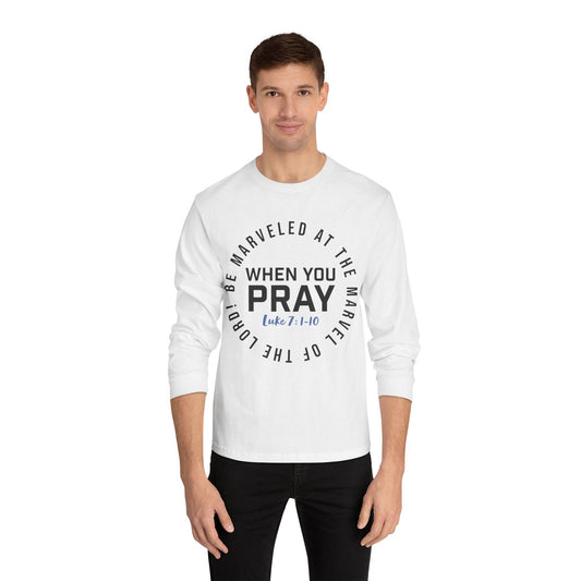 "Be Marveled" Unisex Classic Long Sleeve T-Shirt
