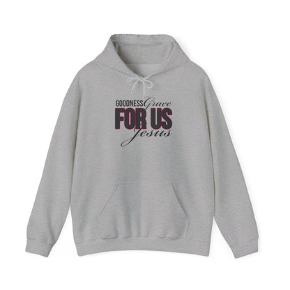 Goodness Grace Christian Hoodie - Goodness, Grace, For Us Jesus Sweatshirt | Stylish Faith Apparel, Gift for Believers, Everyday Wear, [...]