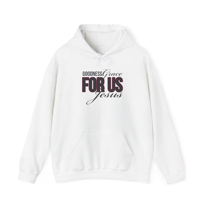 Goodness Grace Christian Hoodie - Goodness, Grace, For Us Jesus Sweatshirt | Stylish Faith Apparel, Gift for Believers, Everyday Wear, [...]