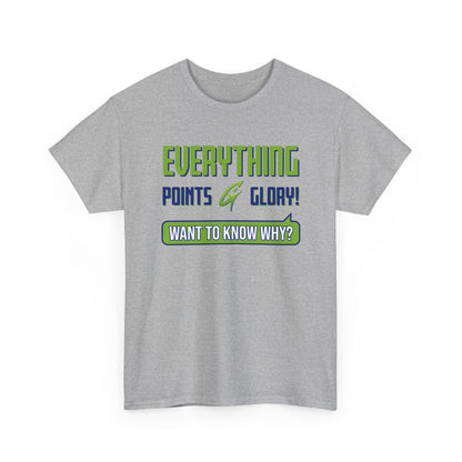 "Everything Points" Unisex Heavy Cotton Tee