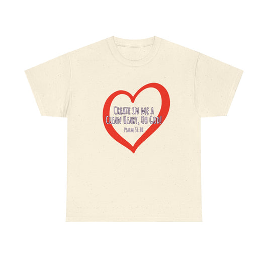 "Create in Me" Unisex Heavy Cotton Tee