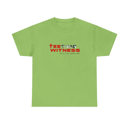 "Teetime Witness" Unisex Heavy Cotton Tee