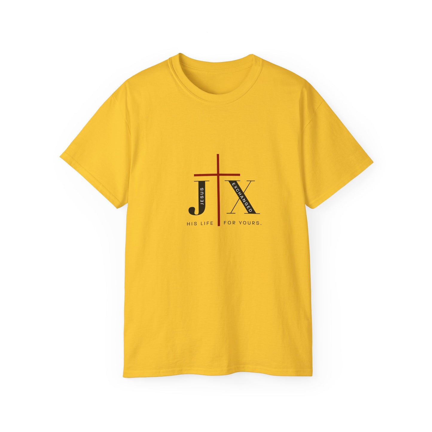 "Jesus Exchanged His Life" Unisex Ultra Cotton Tee