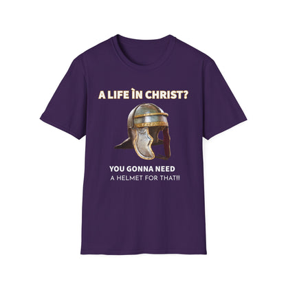 "Helmet For That" Unisex Tee