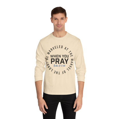 "Be Marveled" Unisex Classic Long Sleeve T-Shirt